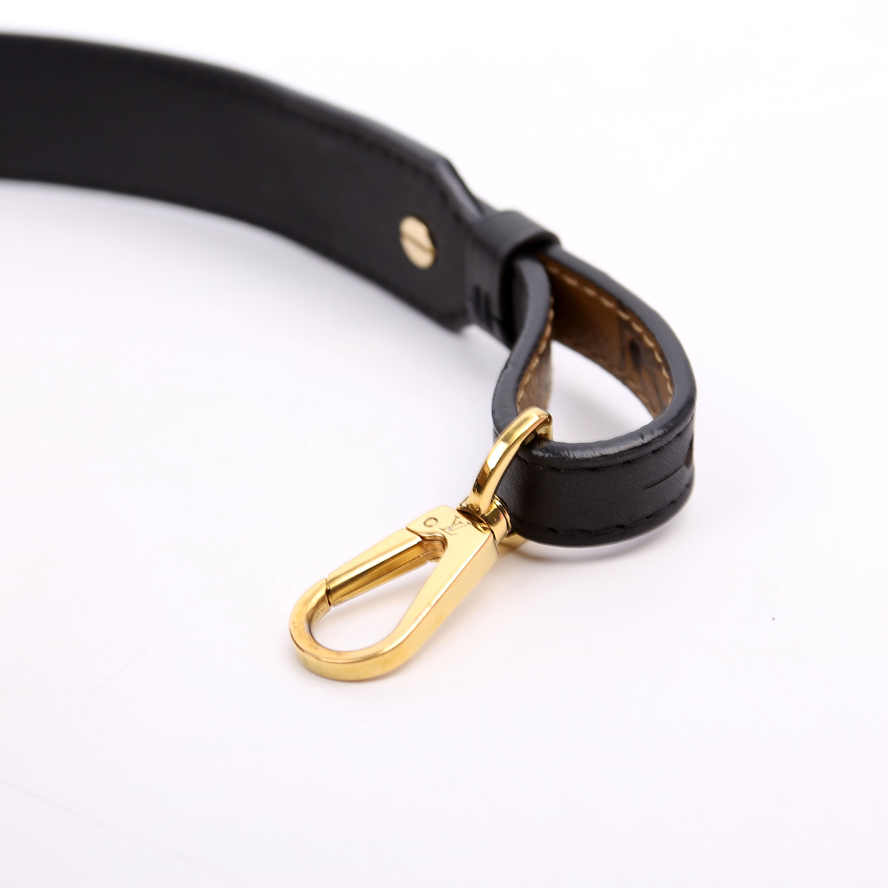 Bandouliere XL Reverse Monogram Strap Black