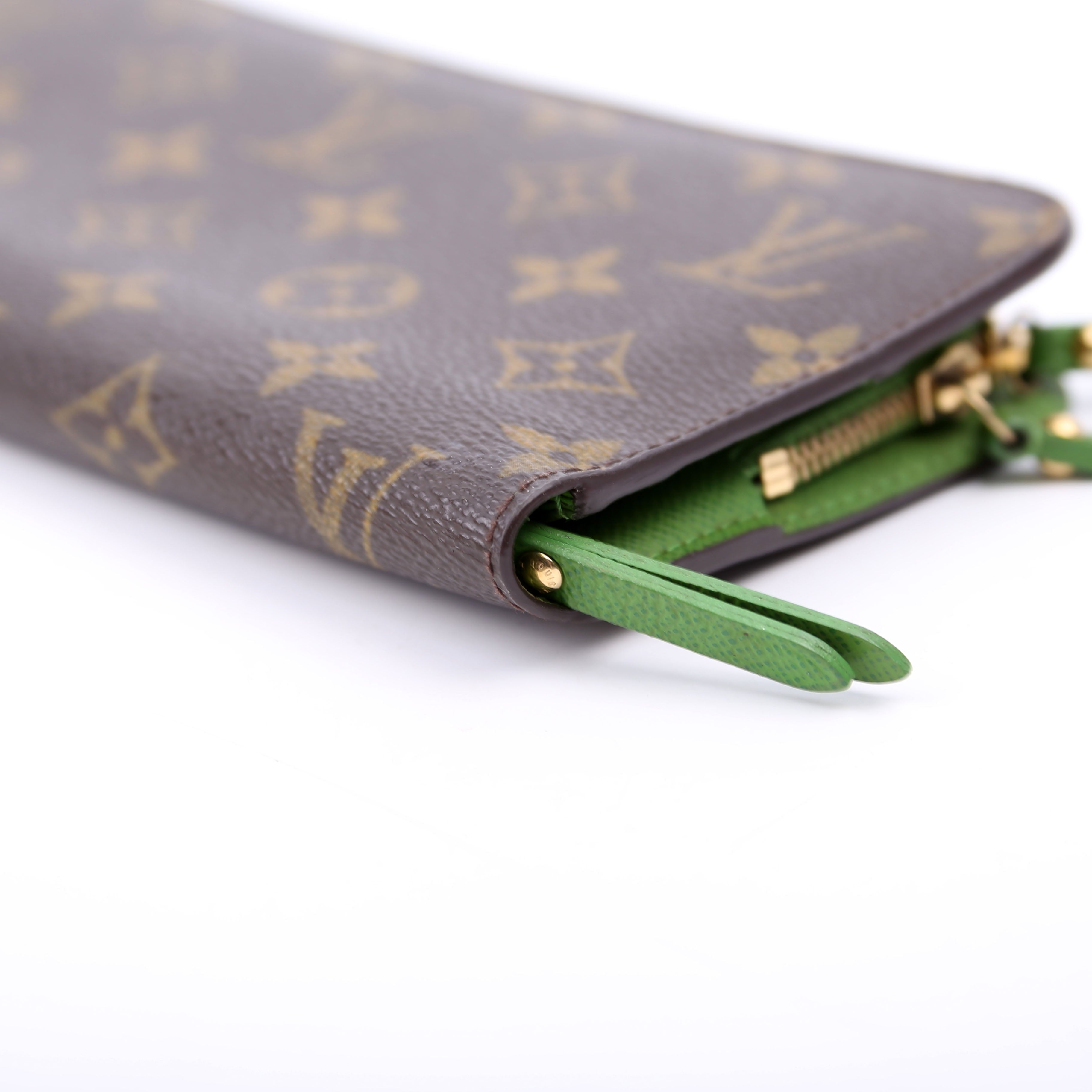 Insolite Wallet Monogram Green