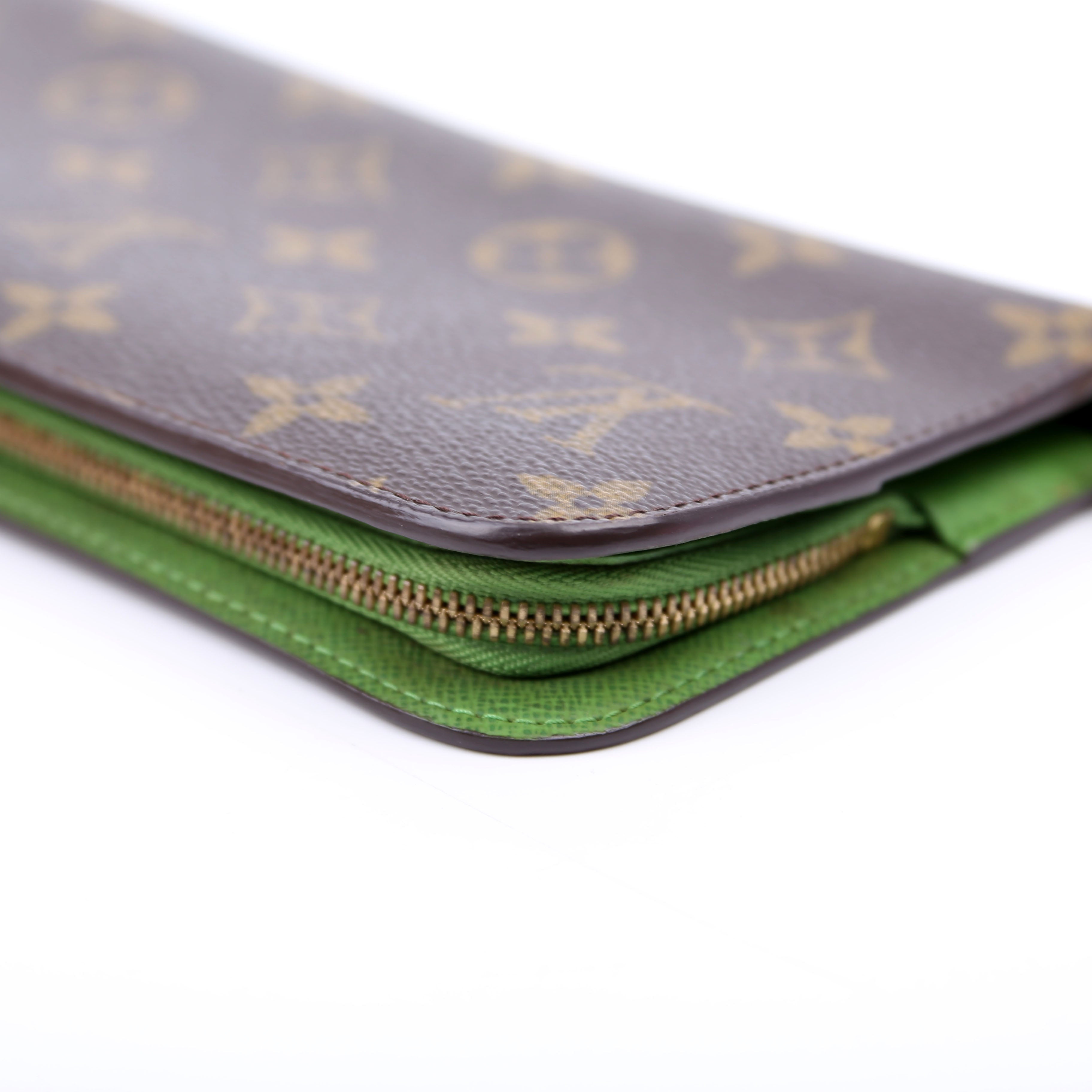 Insolite Wallet Monogram Green