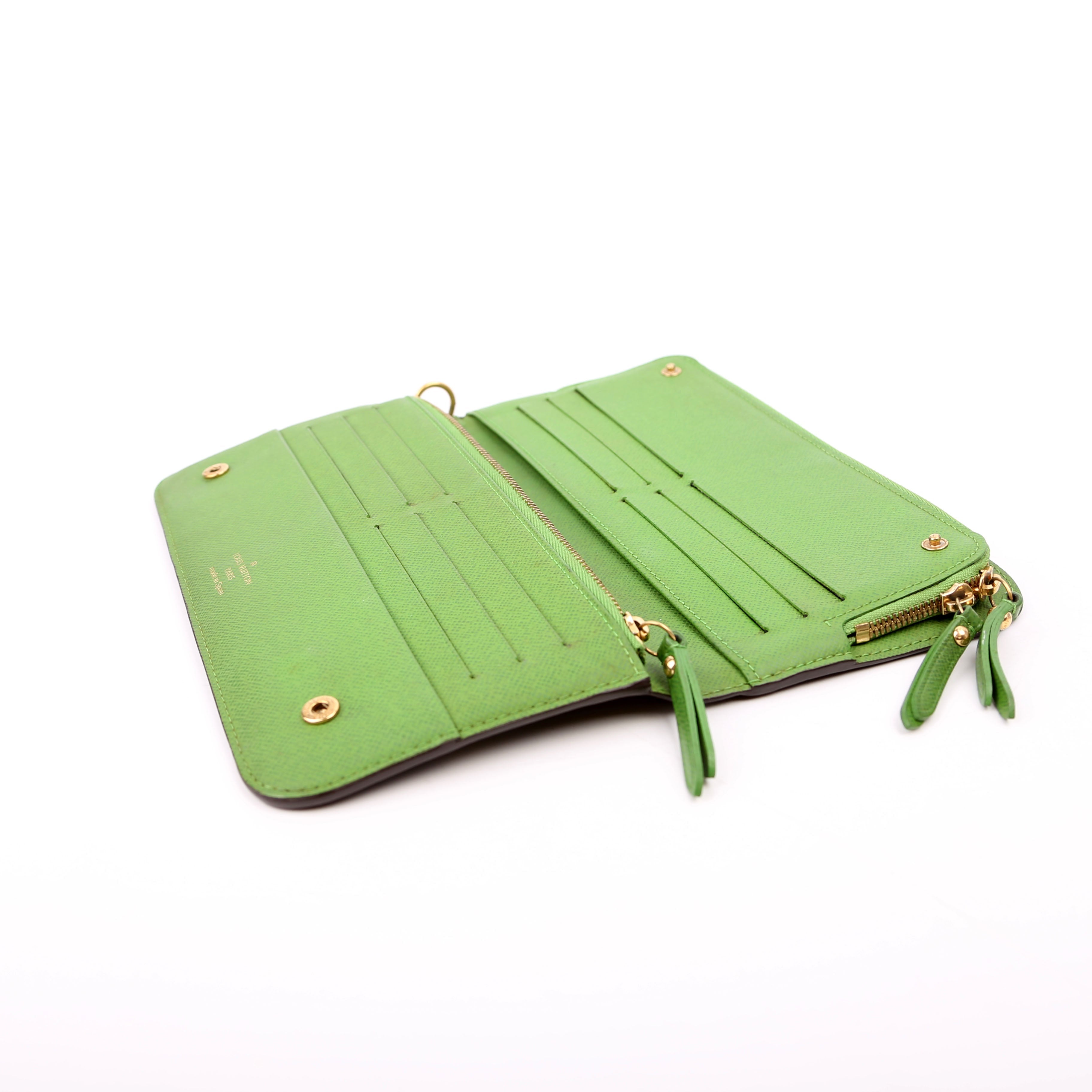 Insolite Wallet Monogram Green