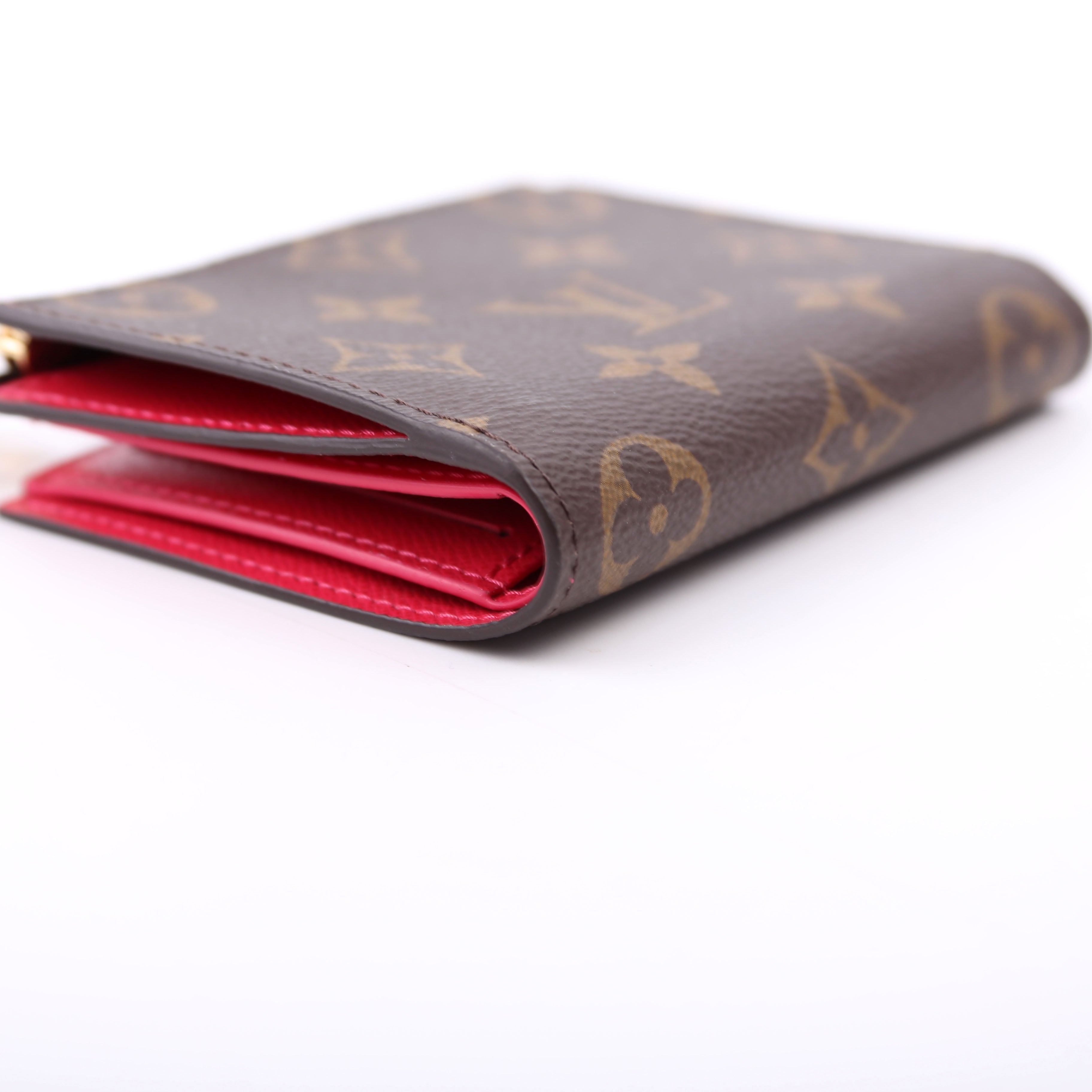 Lisa Wallet Monogram Pink