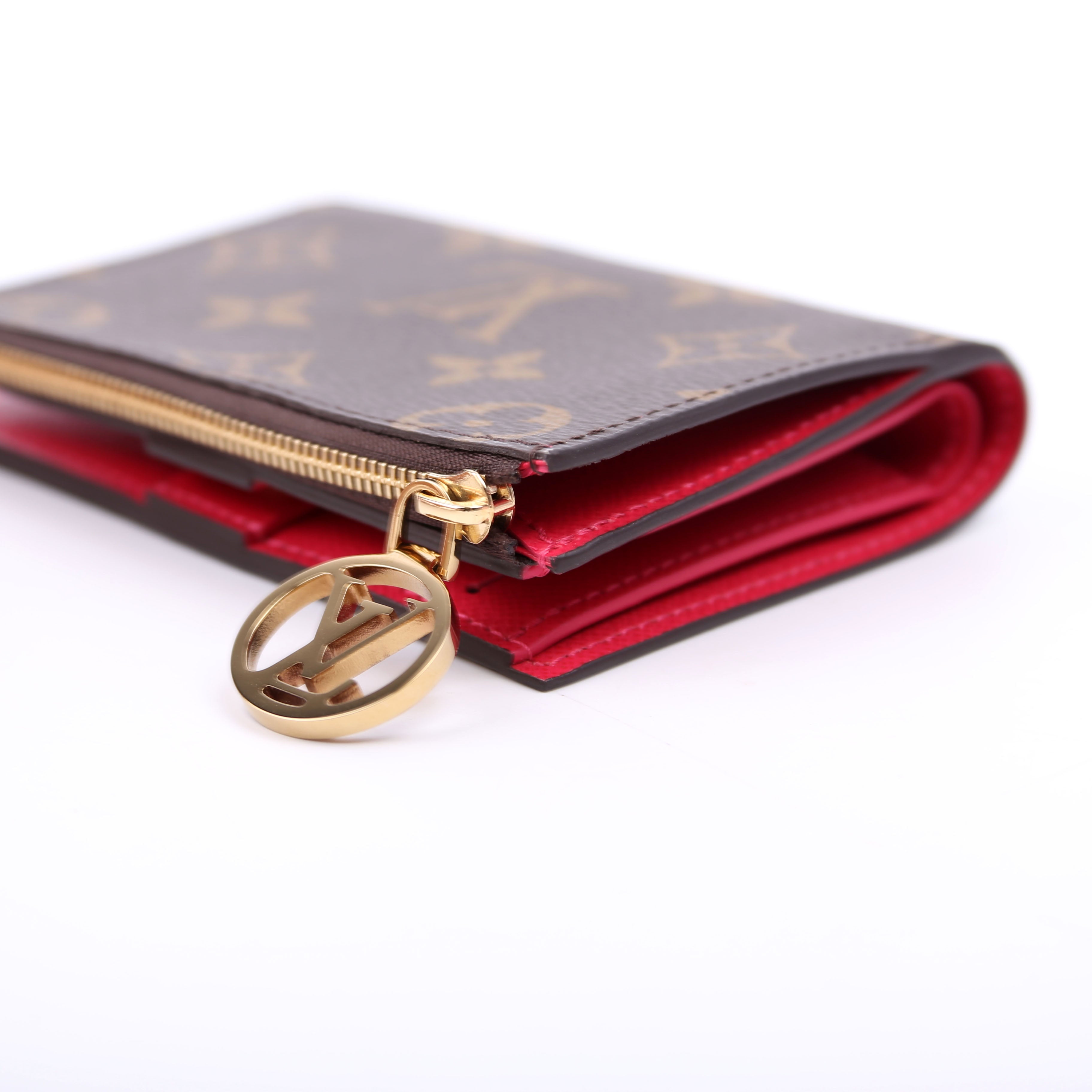 Lisa Wallet Monogram Pink