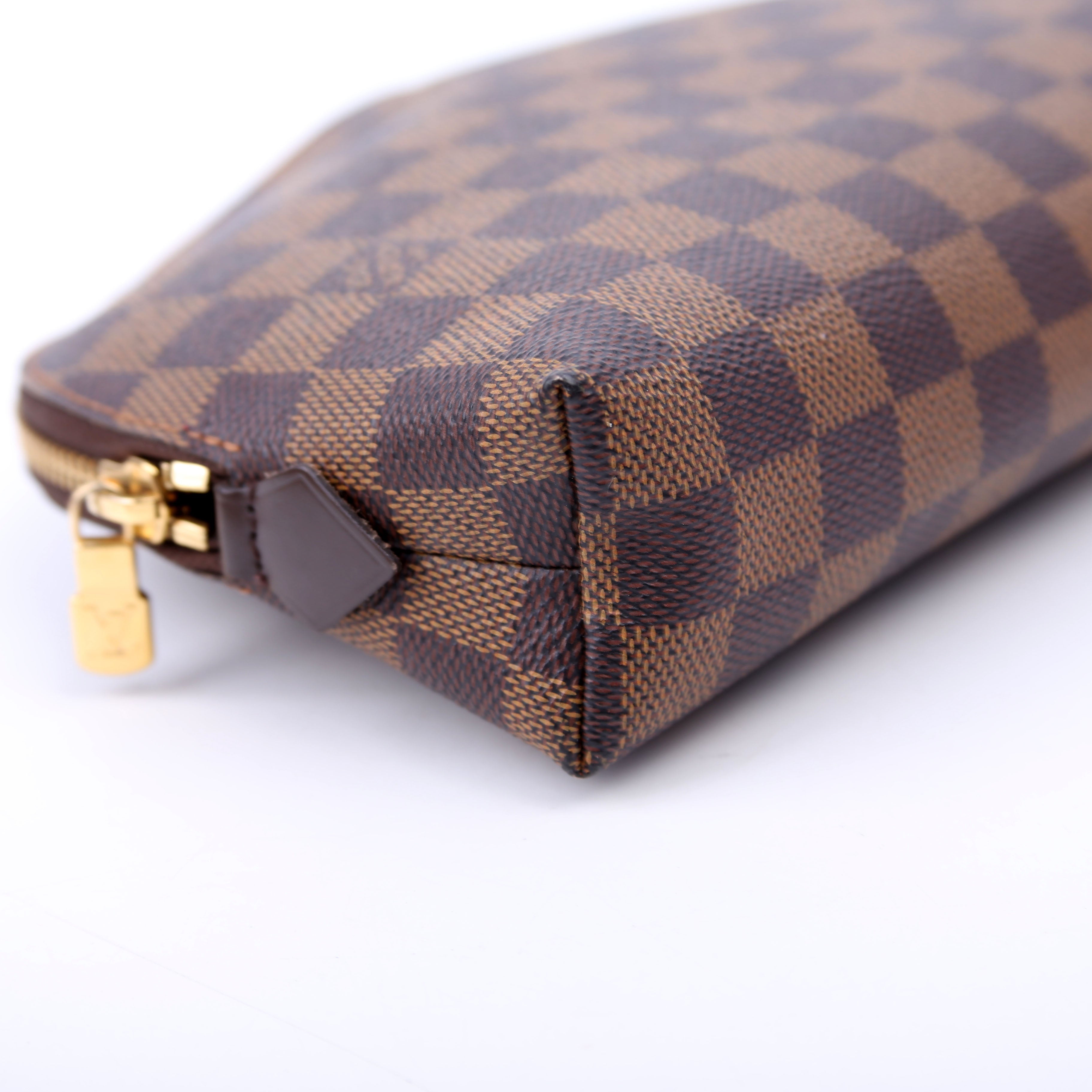 Cosmetic Pouch GM Damier Ebene
