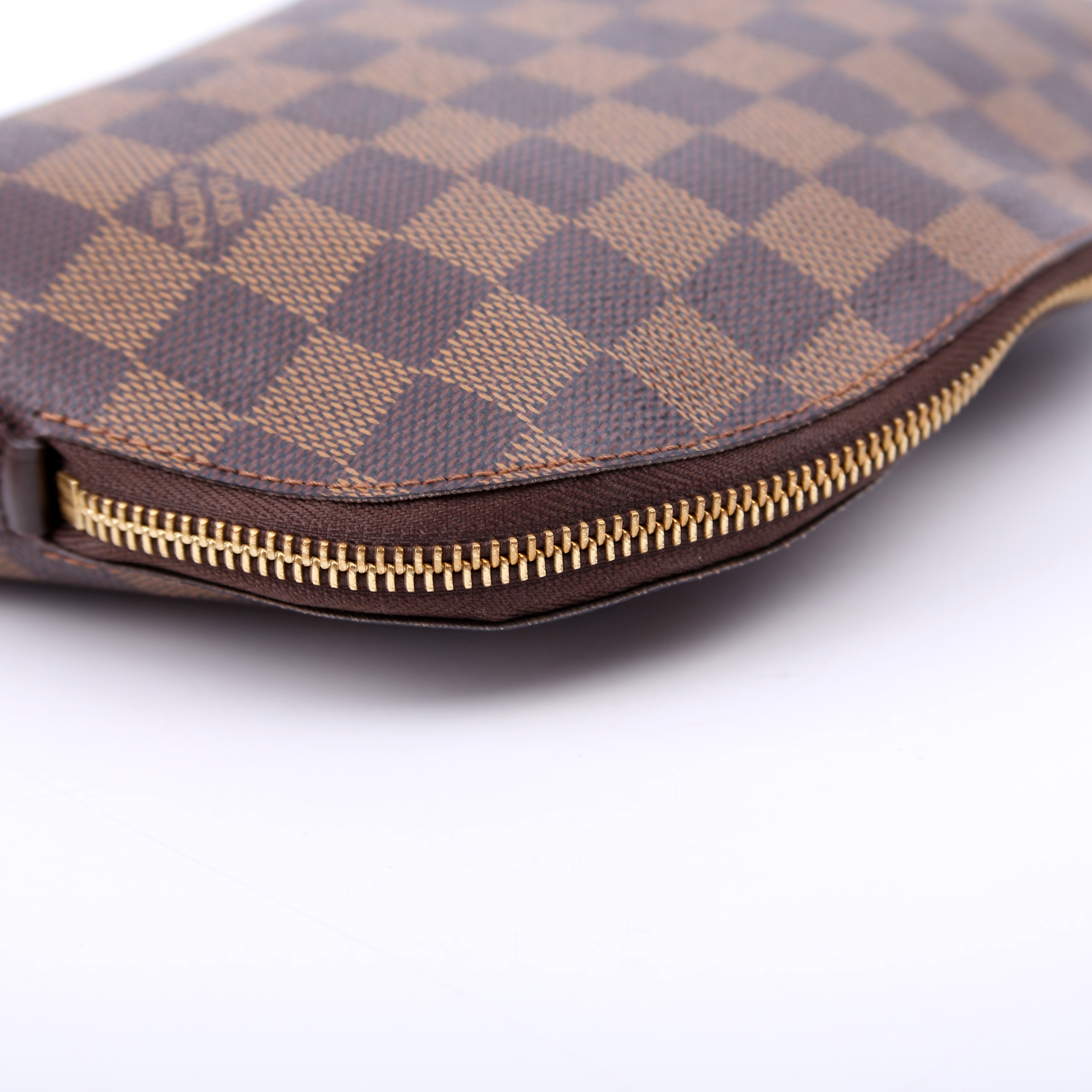 Cosmetic Pouch GM Damier Ebene