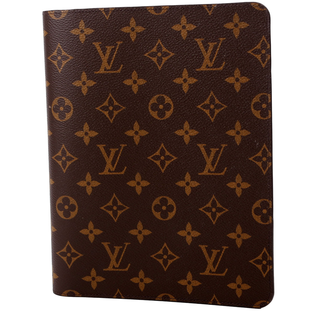 Desk Agenda Cover Monogram
