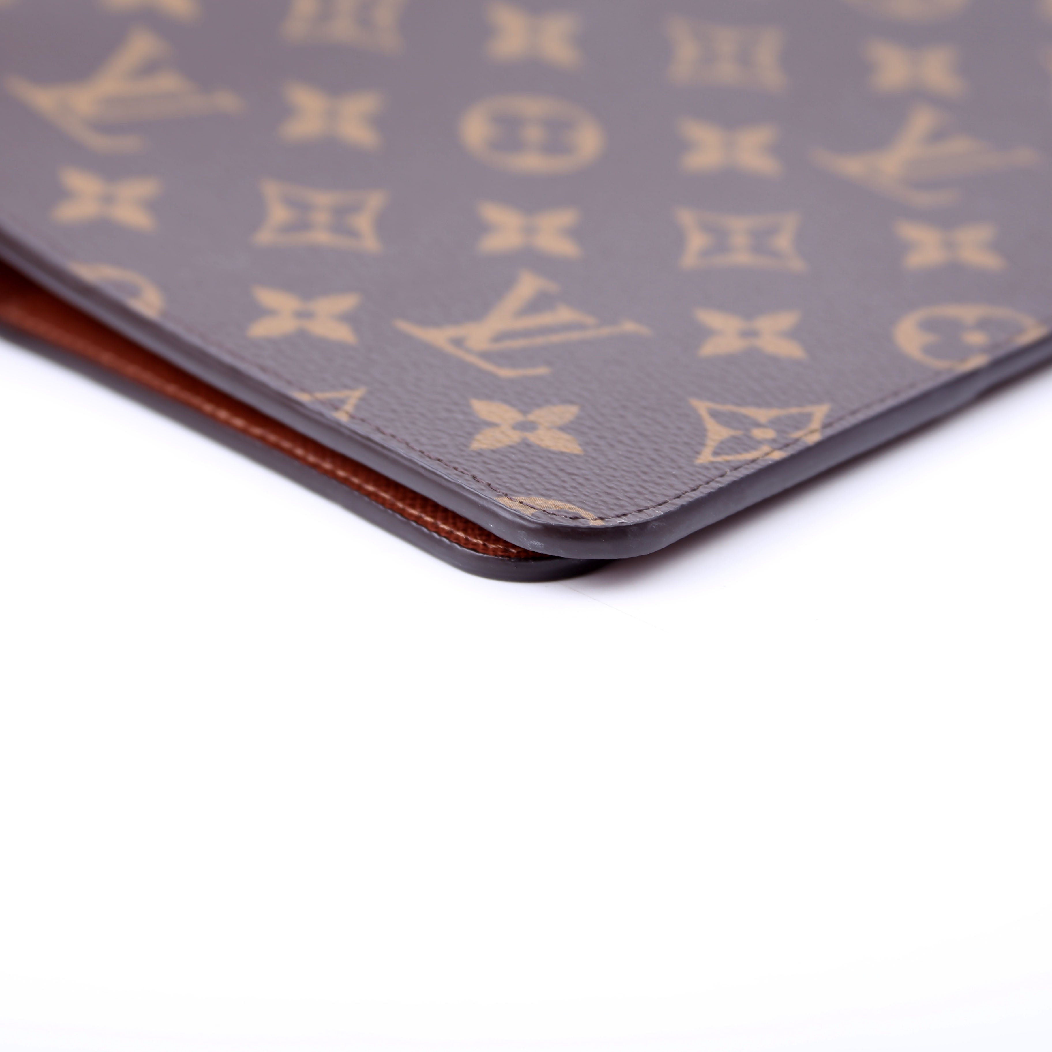 Desk Agenda Cover Monogram