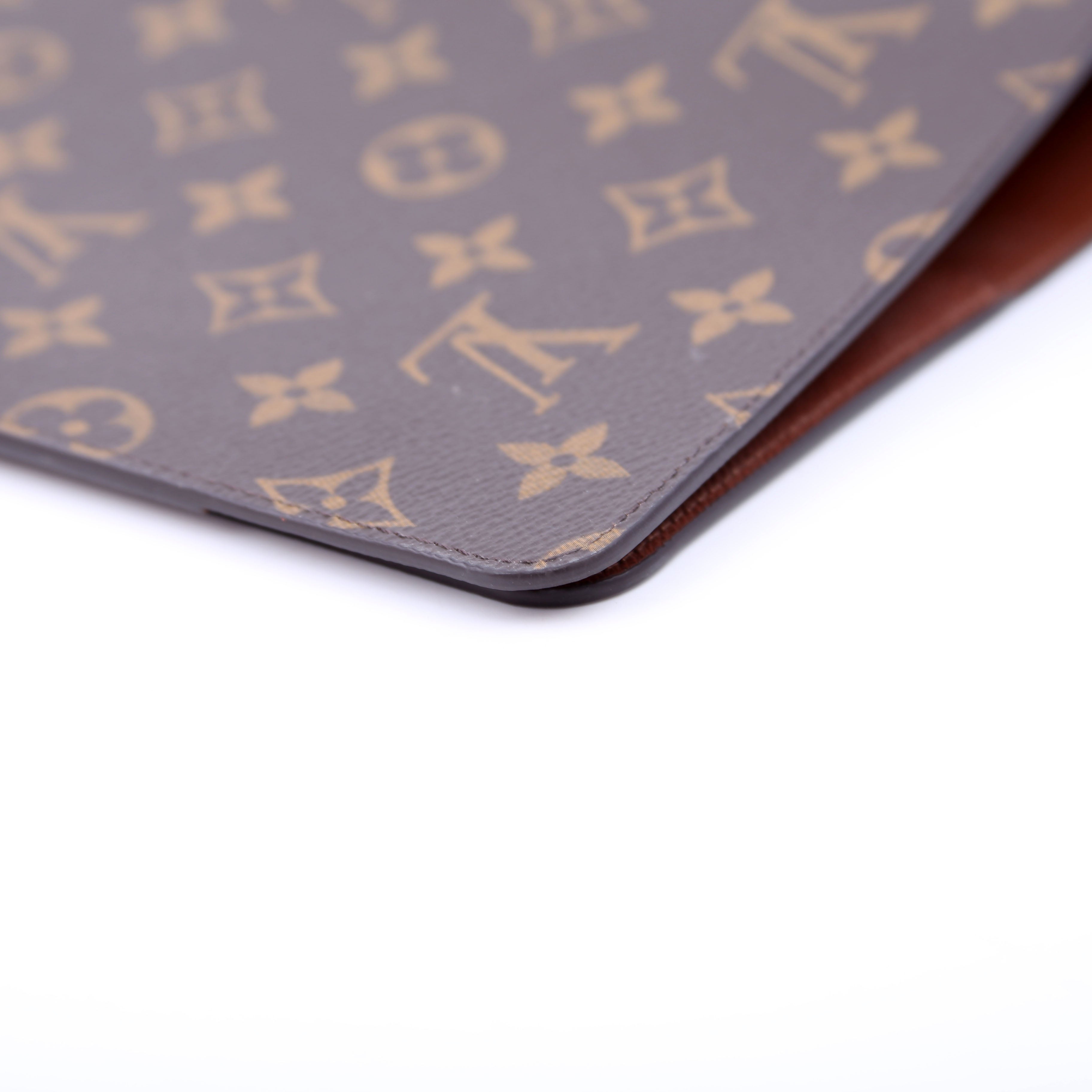 Desk Agenda Cover Monogram