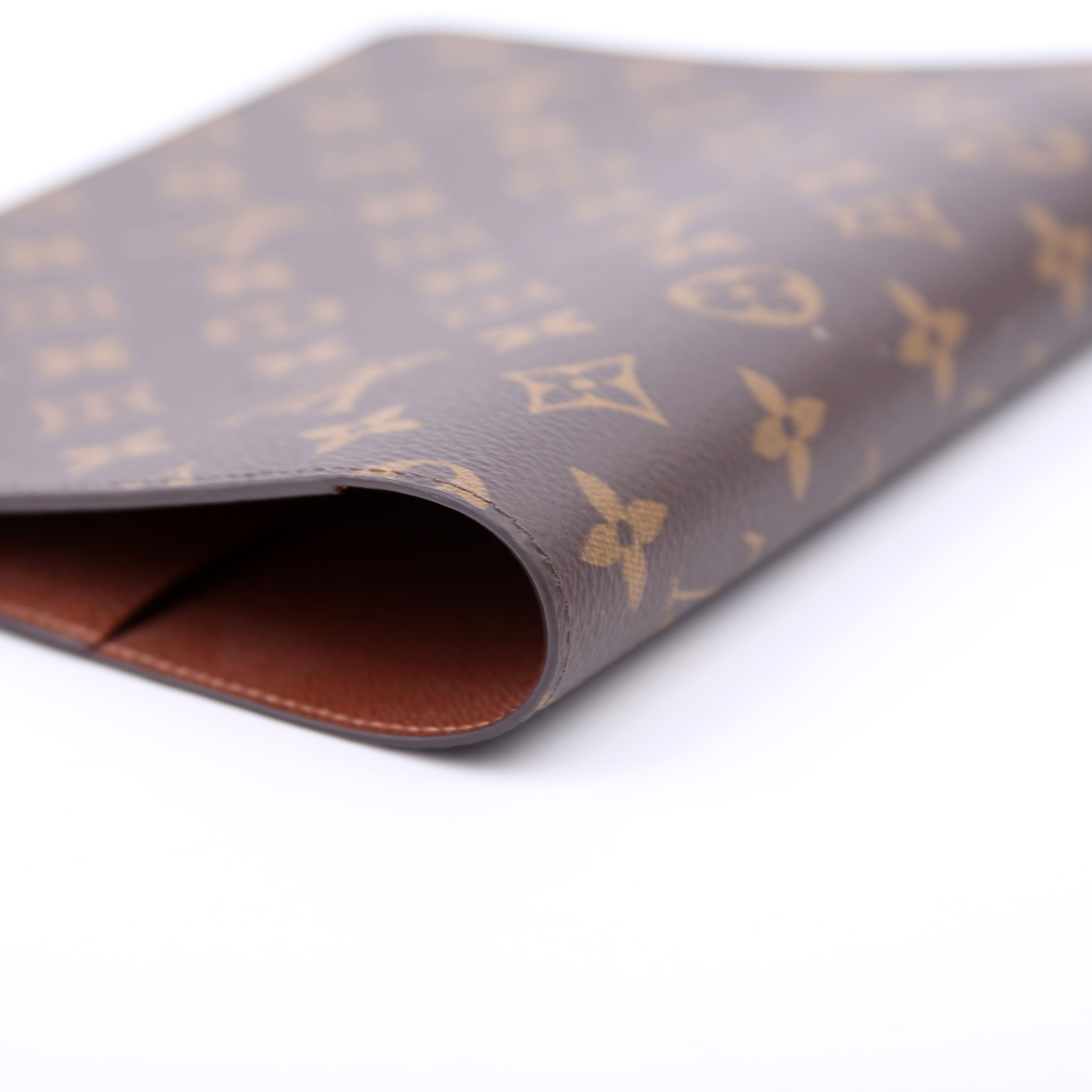 Desk Agenda Cover Monogram