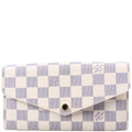 Sarah Wallet Damier Azur