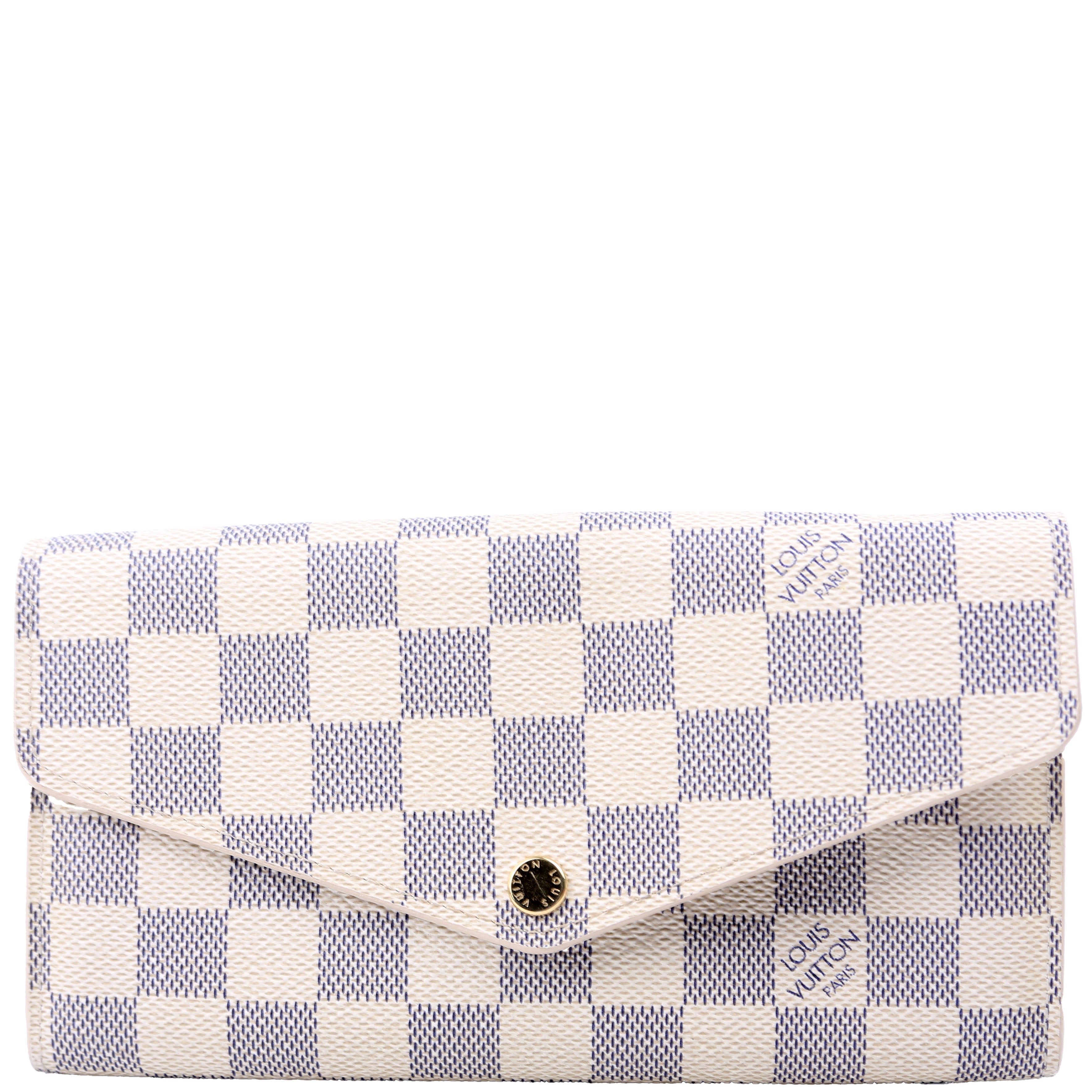 Sarah Wallet Damier Azur