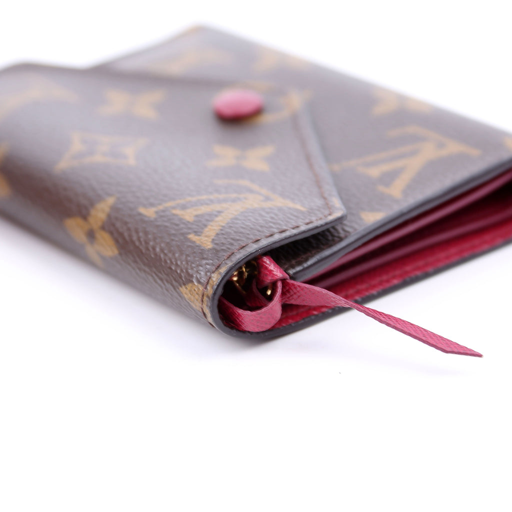 Victorine Wallet Monogram Berry