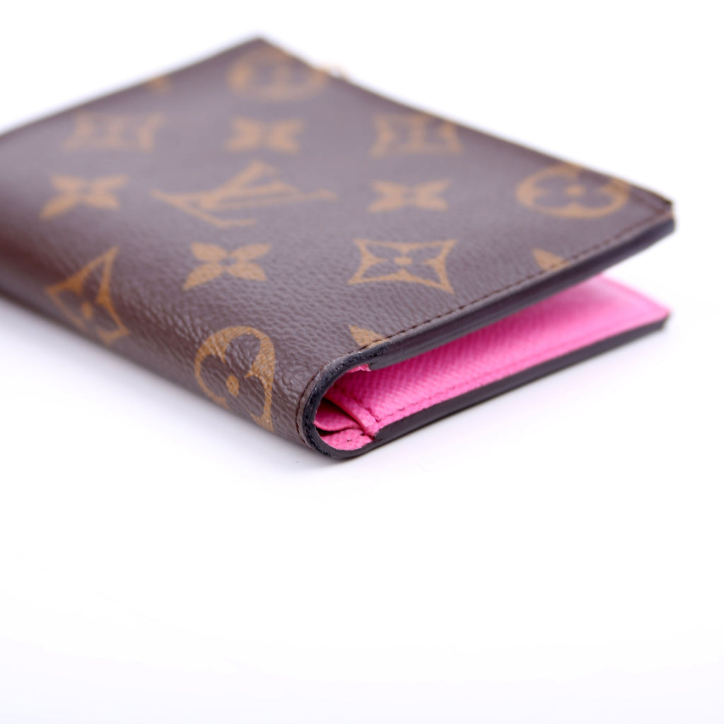 Lisa Wallet Monogram Pink