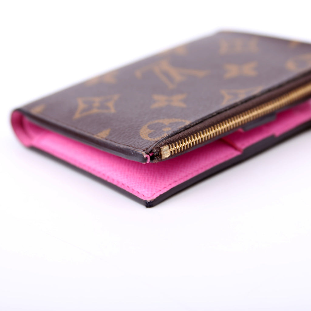 Lisa Wallet Monogram Pink