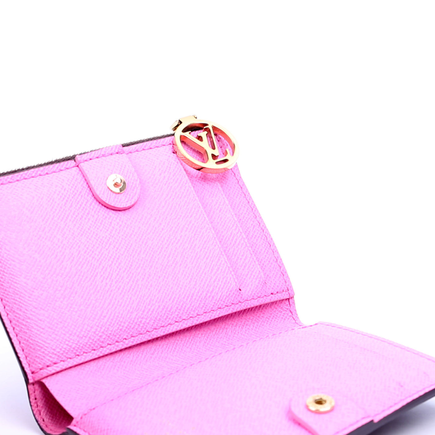 Lisa Wallet Monogram Pink