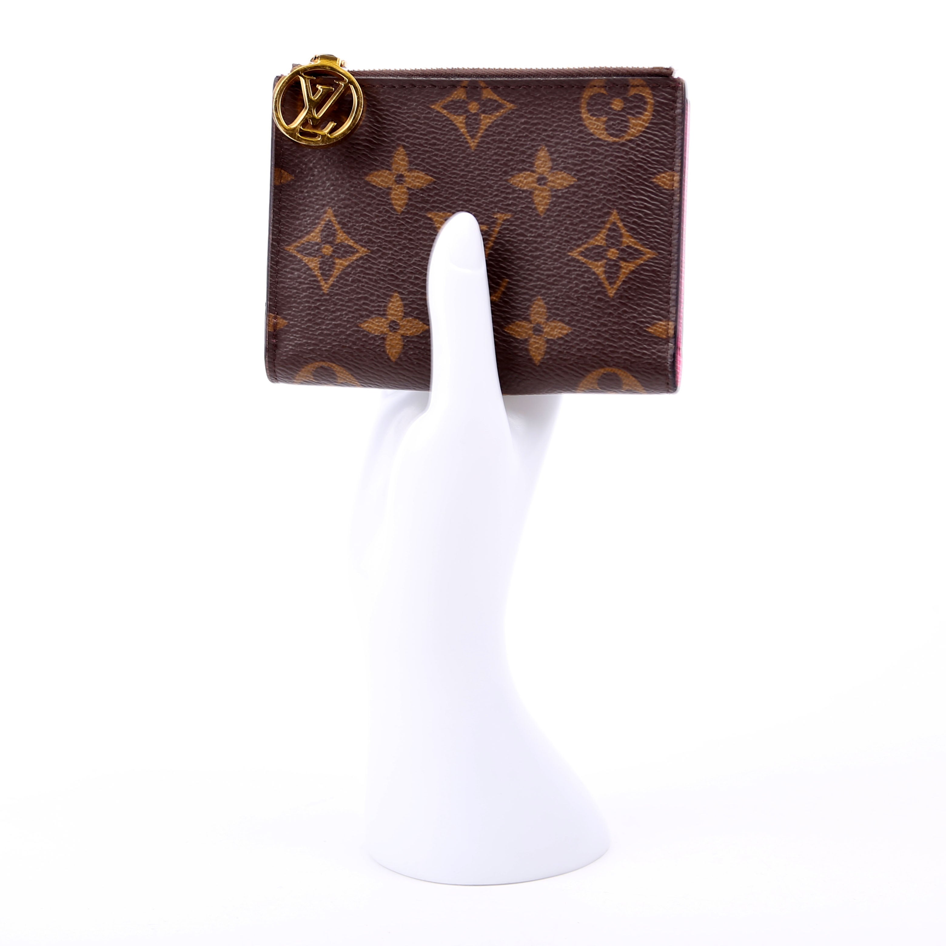 Lisa Wallet Monogram Pink