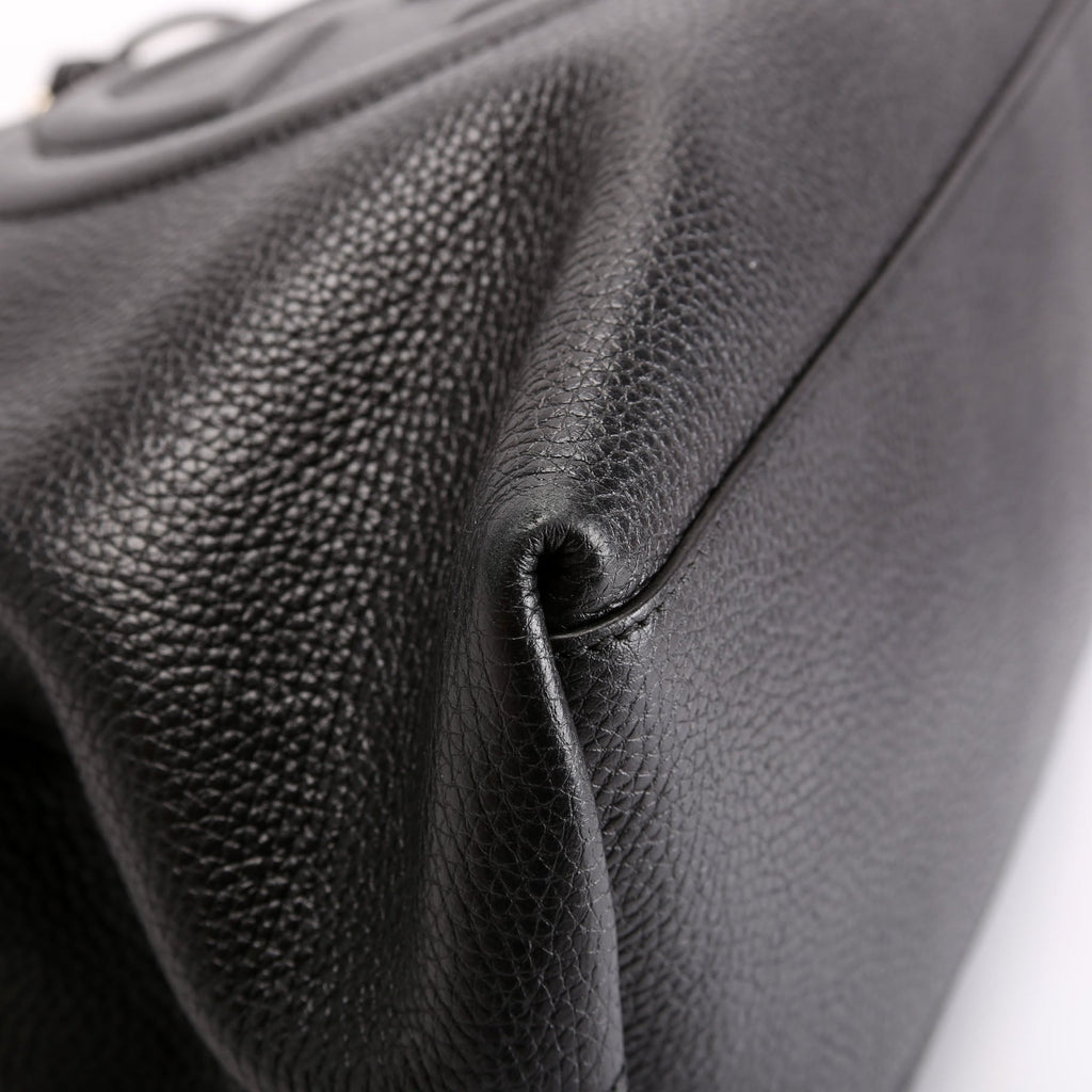 536196 Soho Chain Tote Newer Black