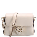 607720 Interlock Small Crossbody Cream