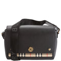Vintage Check Note Crossbody Bag Black
