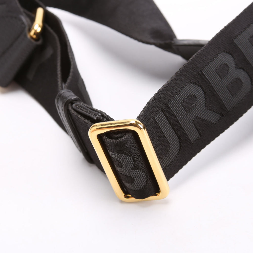 Vintage Check Note Crossbody Bag Black