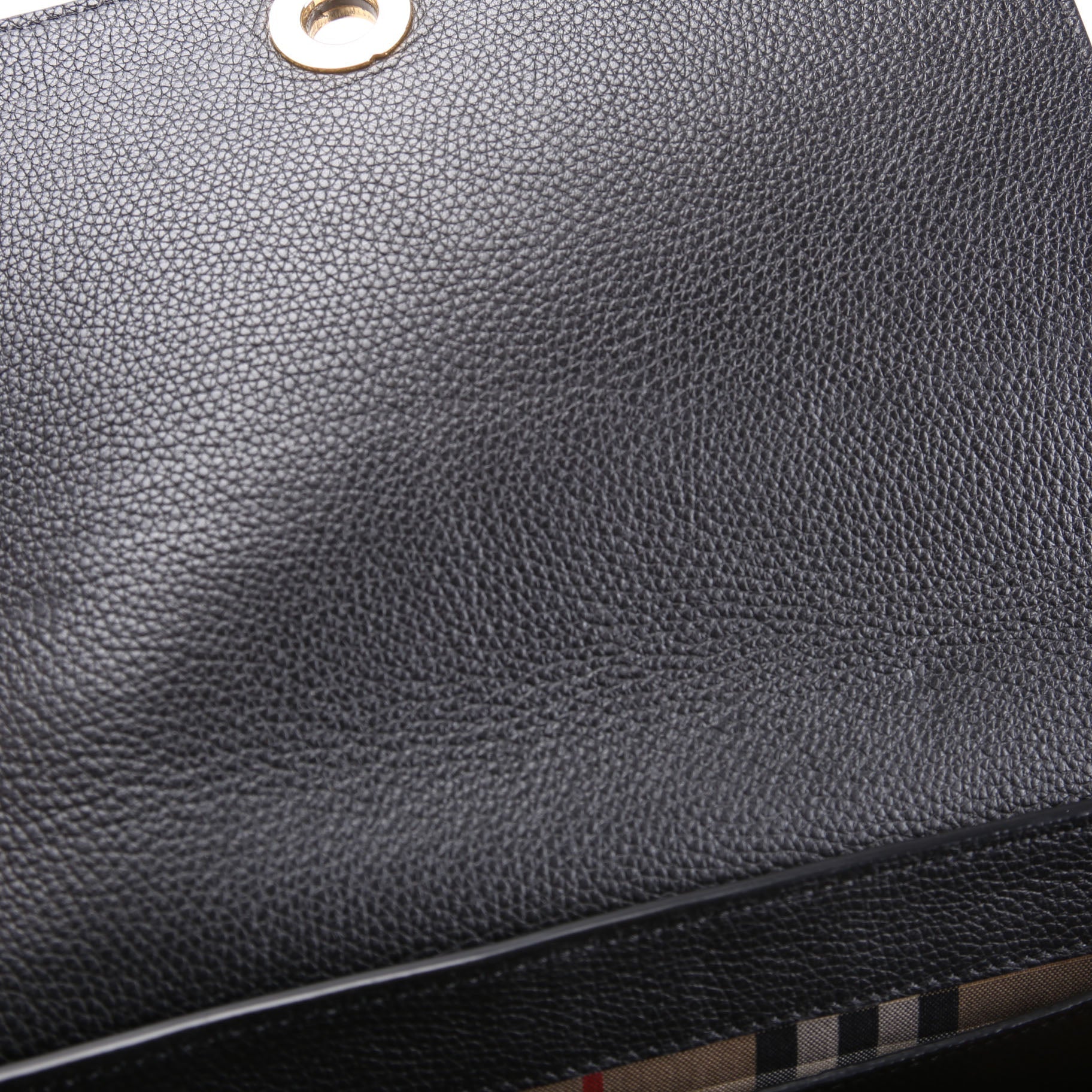 Vintage Check Note Crossbody Bag Black