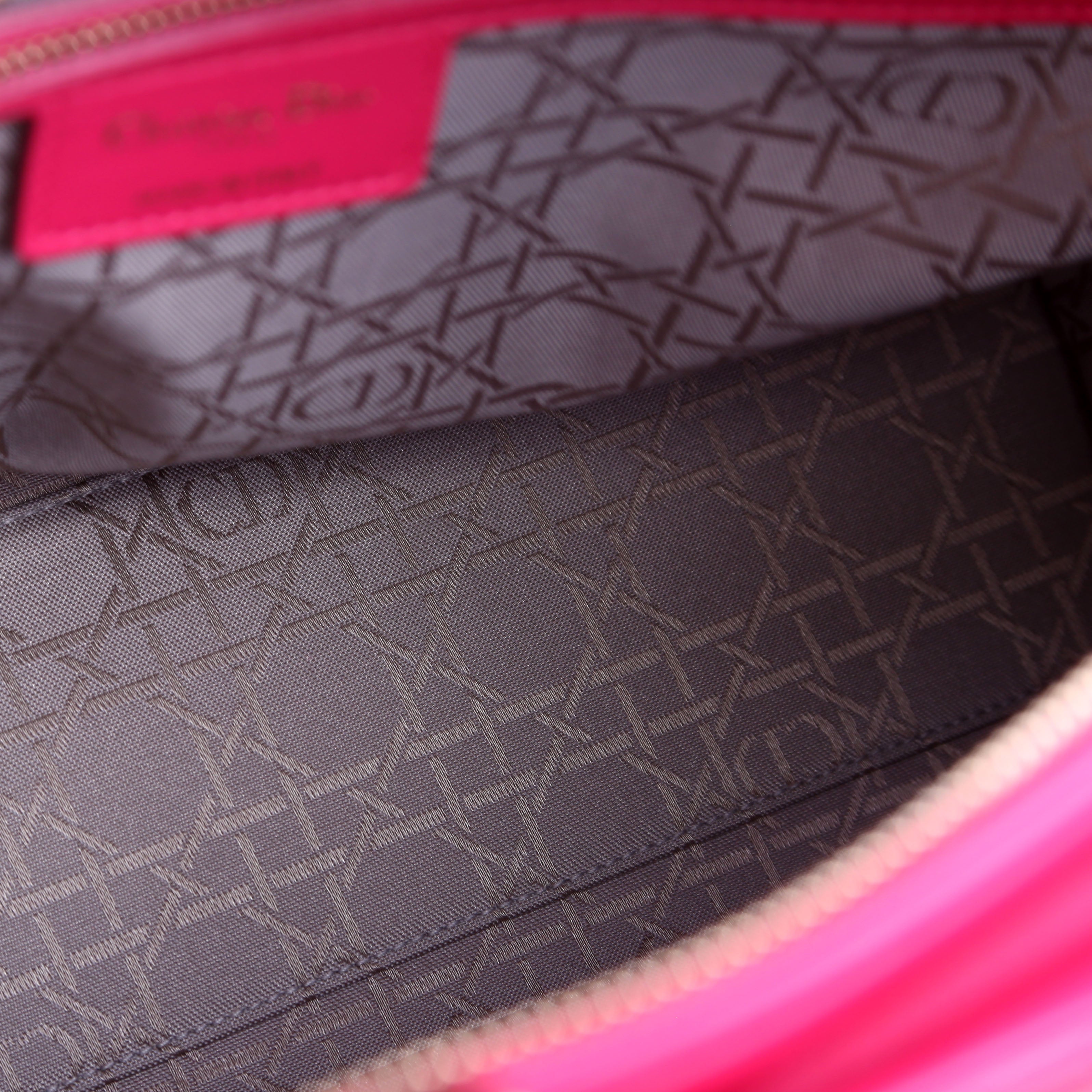 Lady Dior Large Lambskin Pink