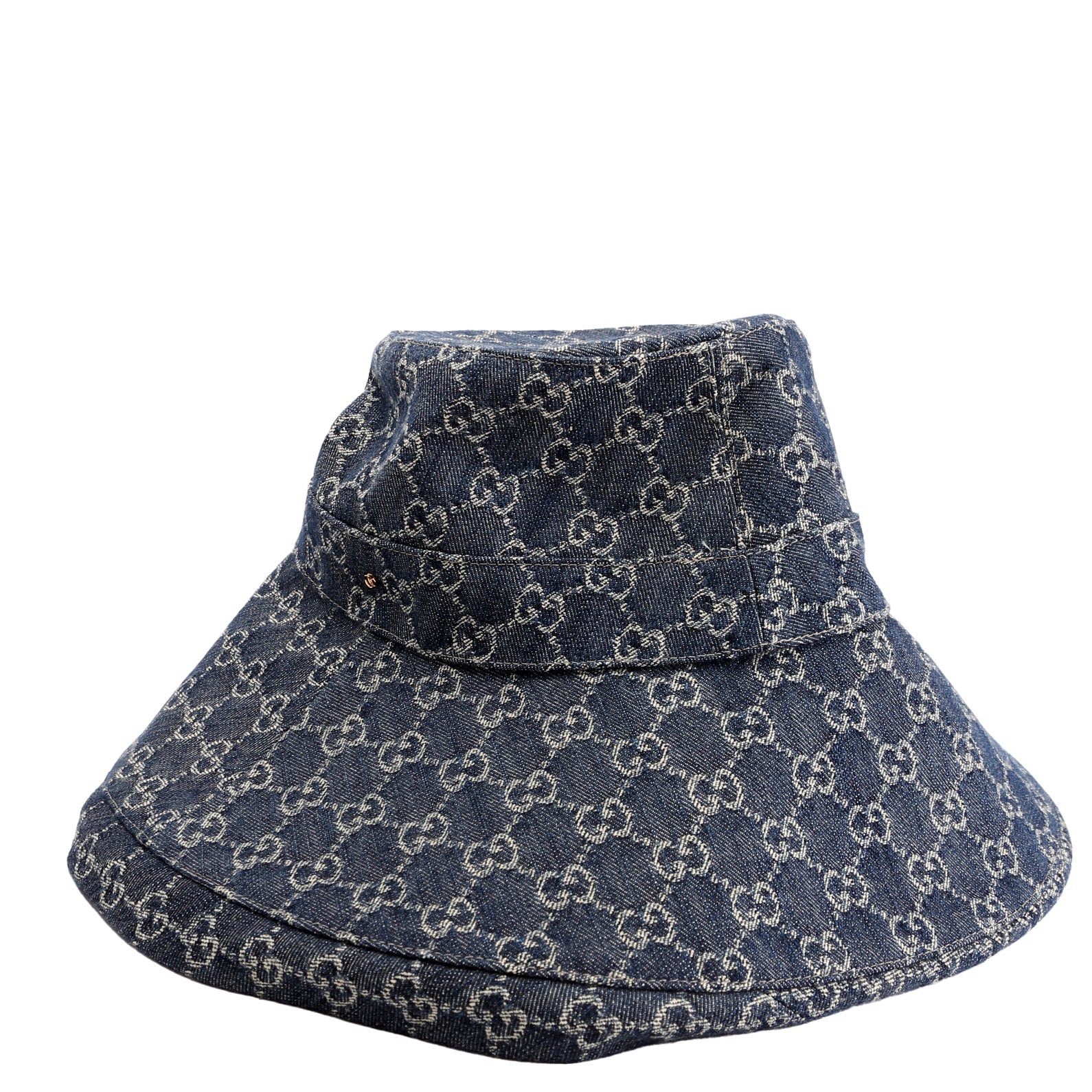 Wide Brim Denim Size Medium