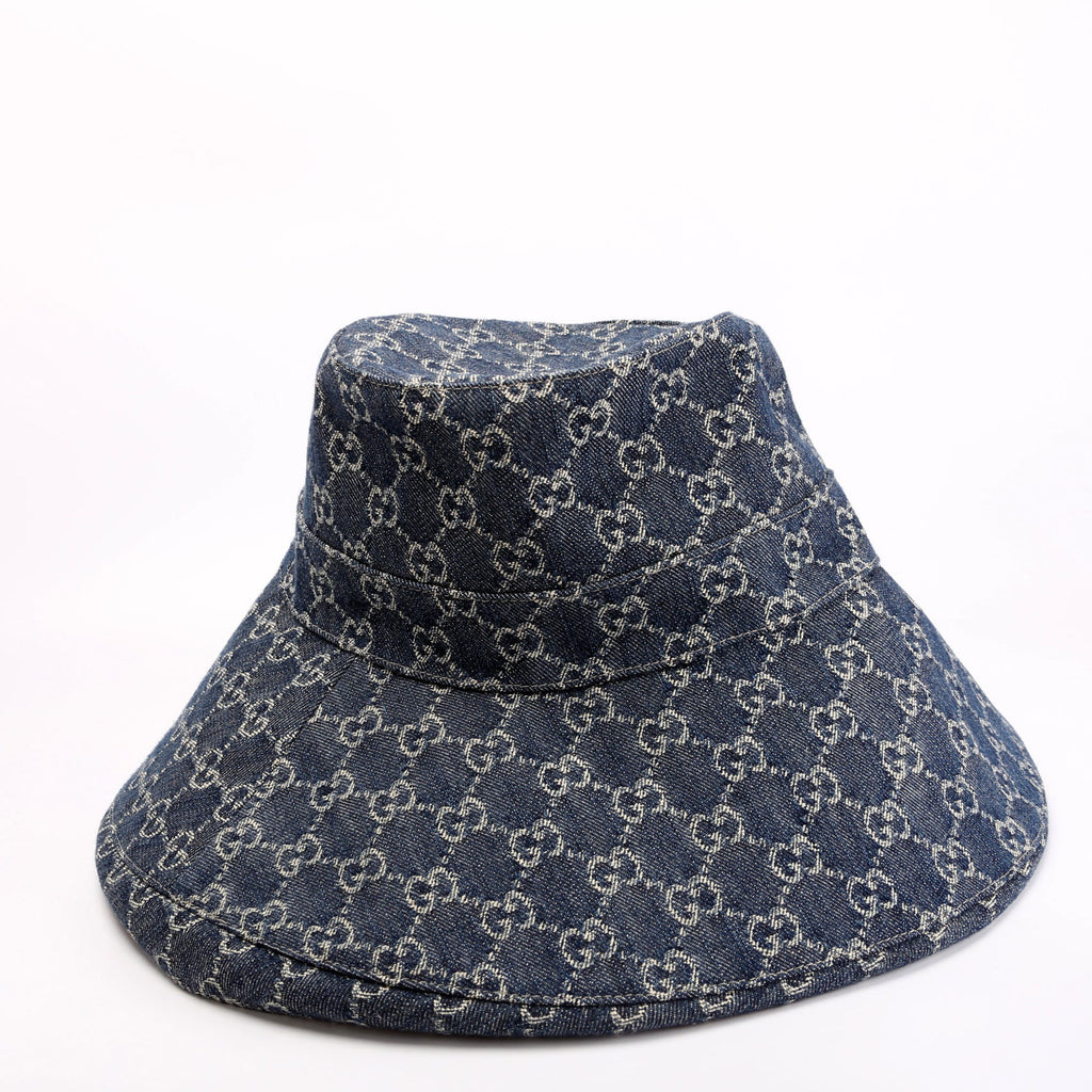 Wide Brim Denim Size Medium