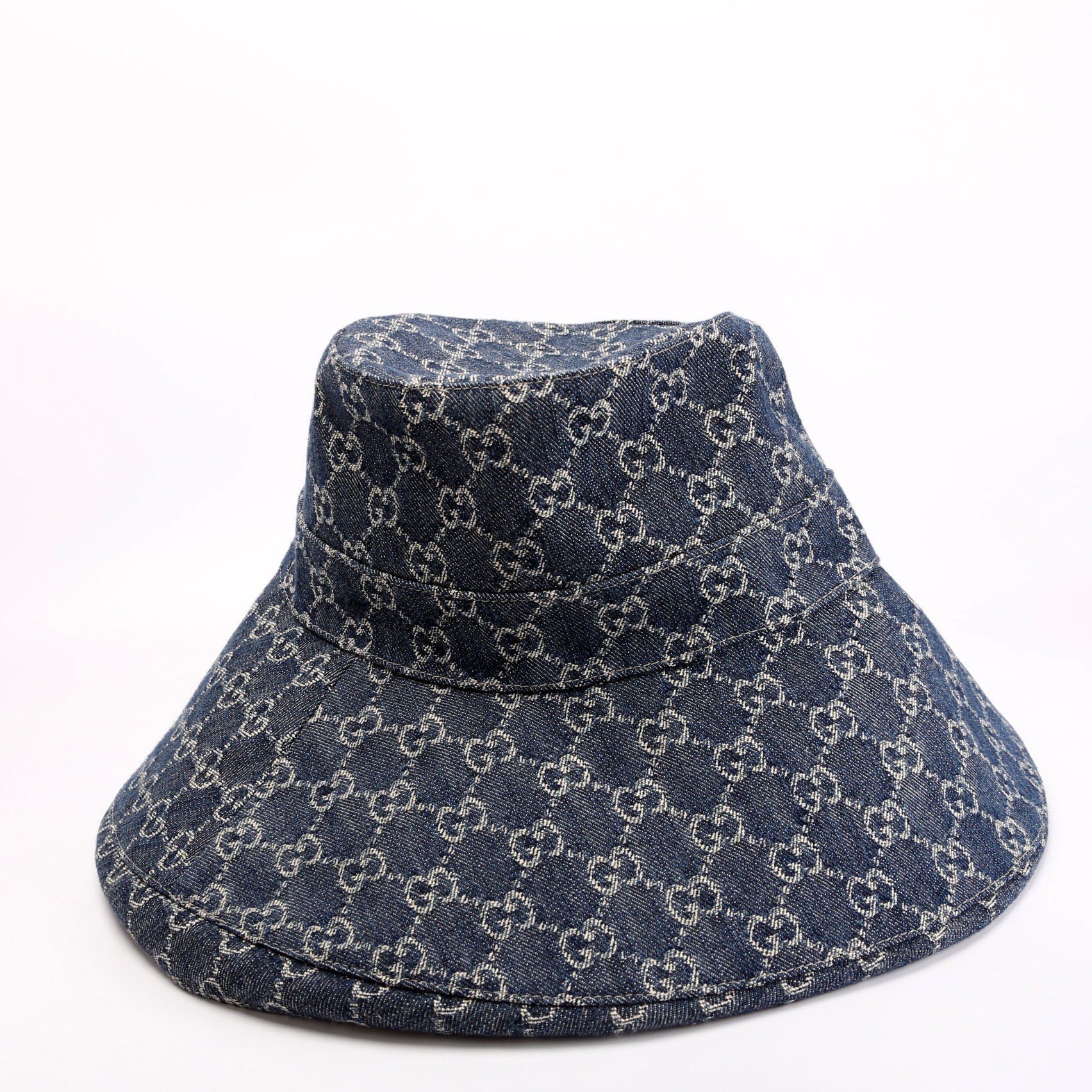 Wide Brim Denim Size Medium