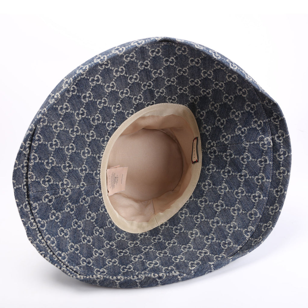 Wide Brim Denim Size Medium