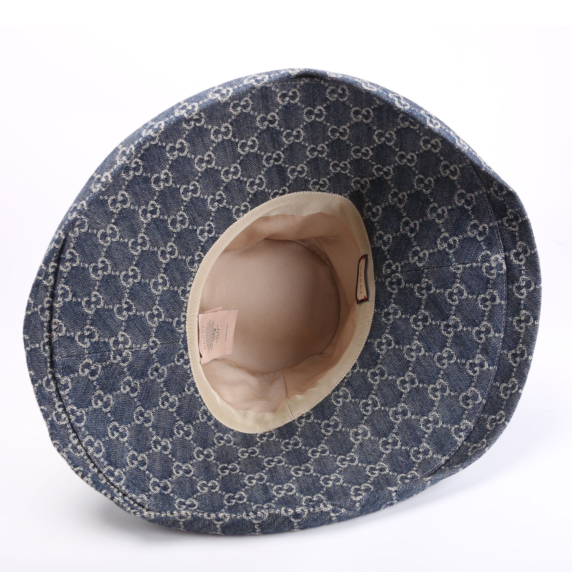 Wide Brim Denim Size Medium