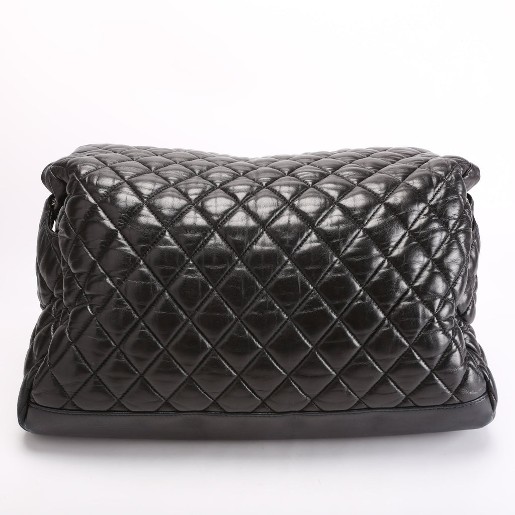 Paris-Moscow Red Square Kremlin Fold-Over Large Lambskin 12M Black