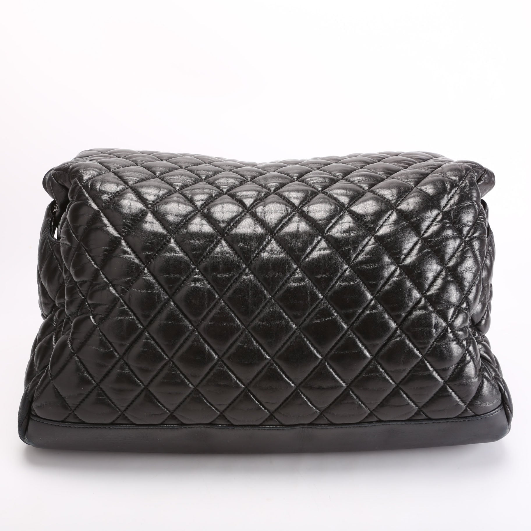 Paris-Moscow Red Square Kremlin Fold-Over Large Lambskin 12M Black