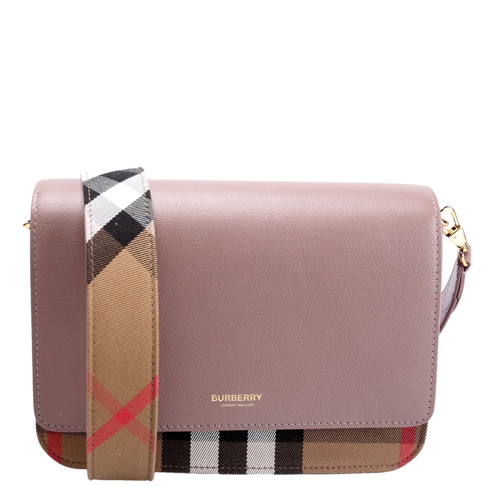 Mackford Shoulder Vintage Check Taupe