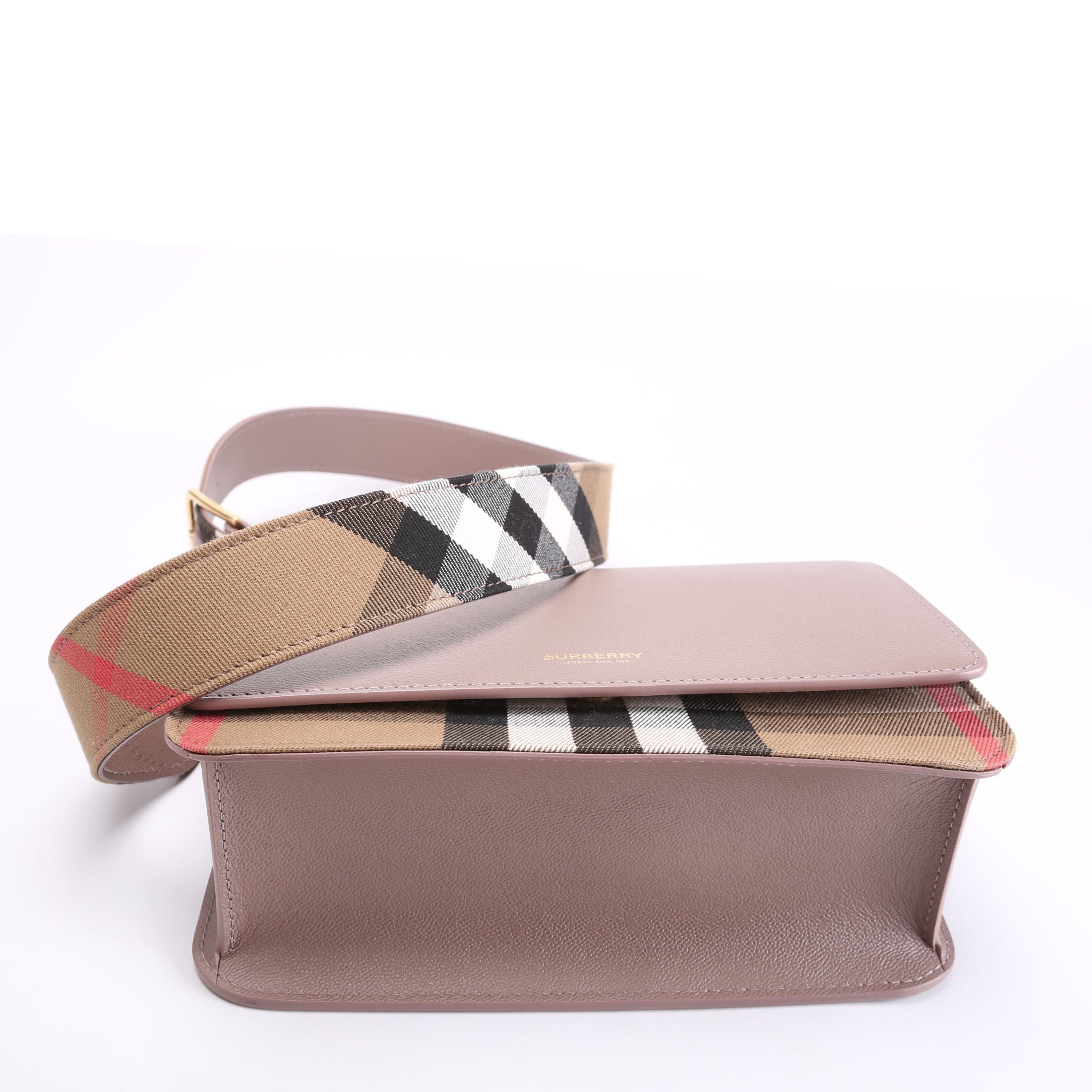 Mackford Shoulder Vintage Check Taupe