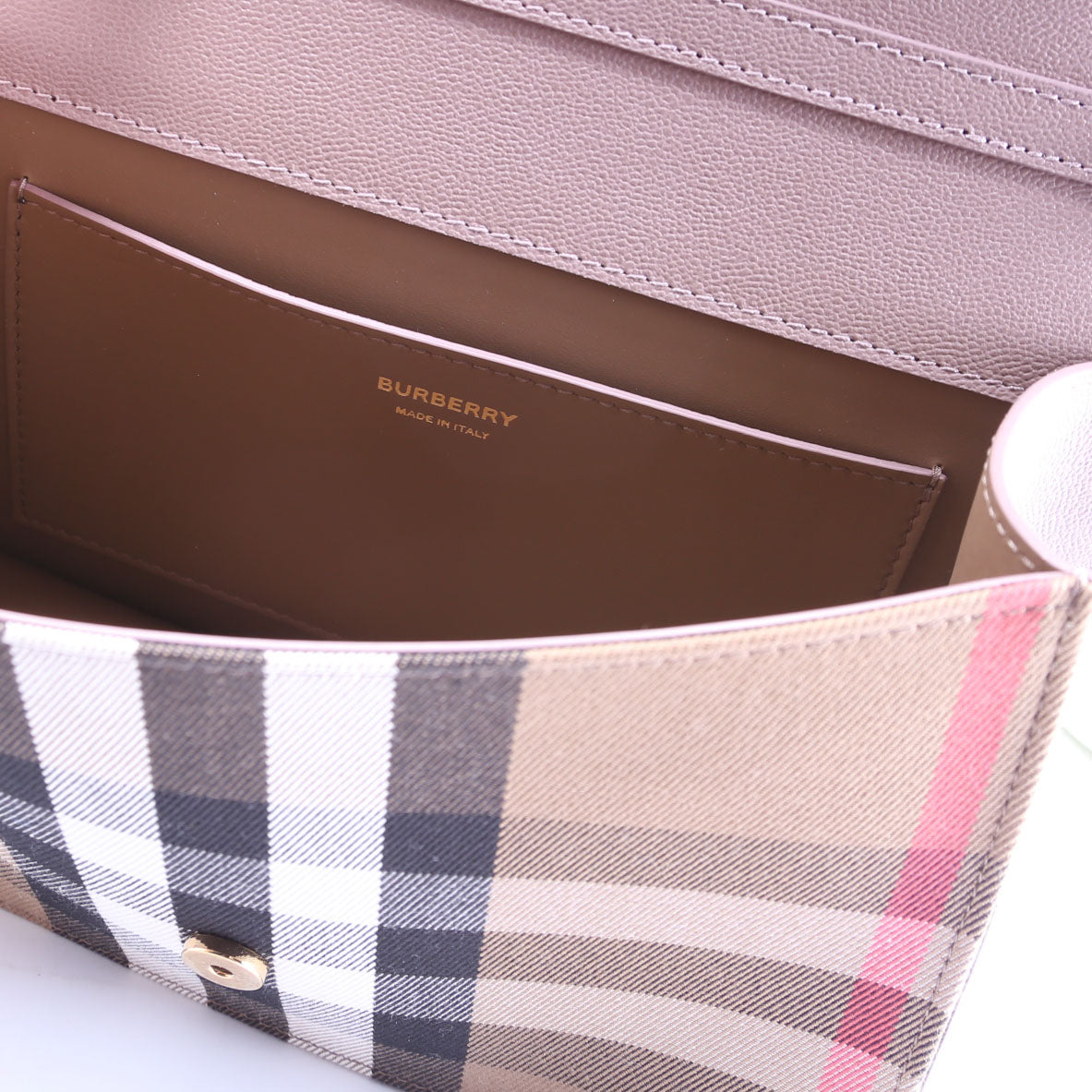 Mackford Shoulder Vintage Check Taupe