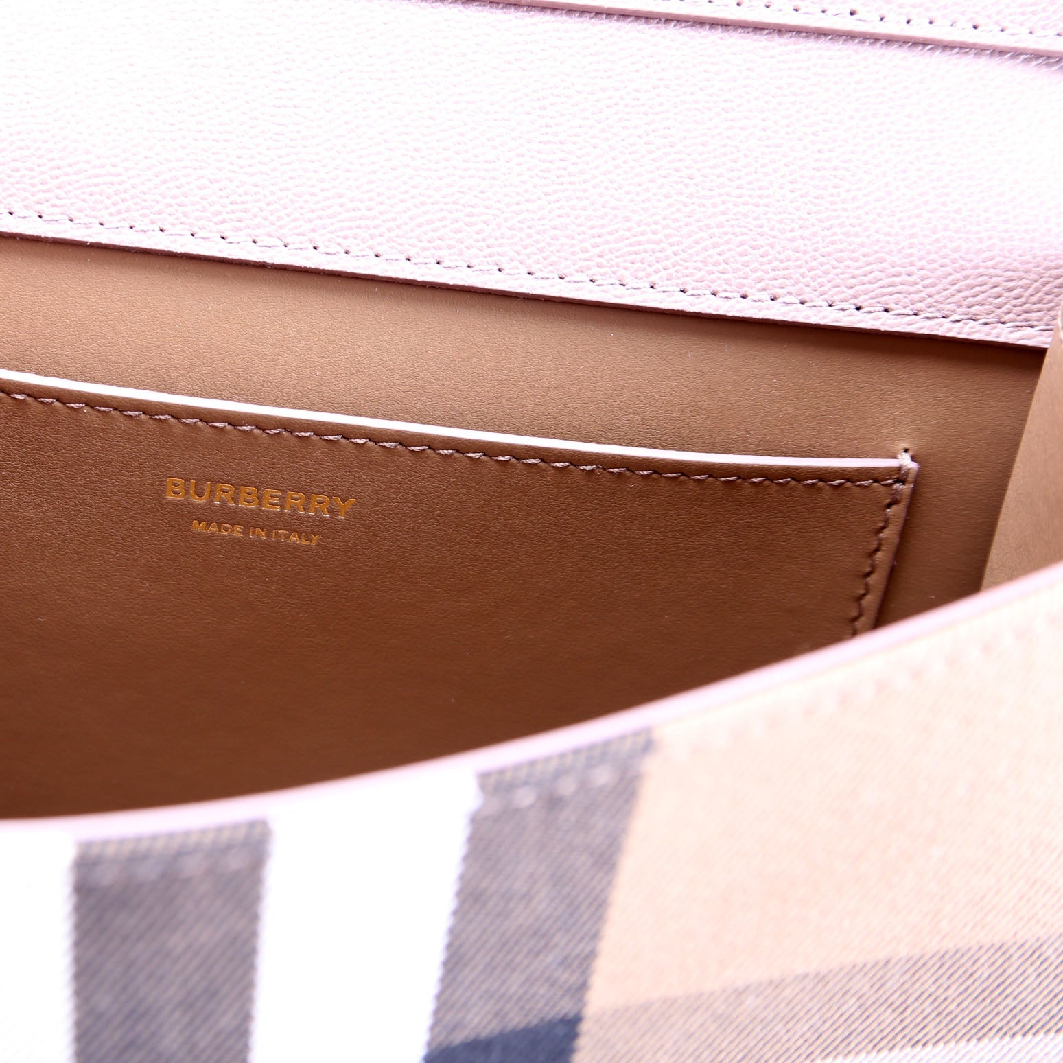 Mackford Shoulder Vintage Check Taupe