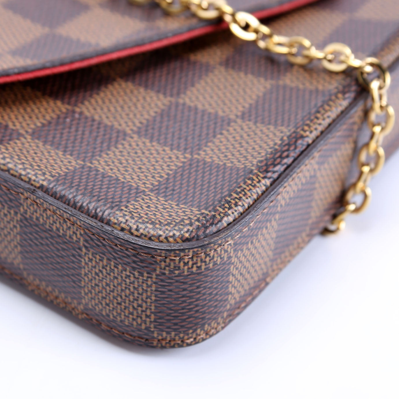 Pochette Felicie Damier Ebene