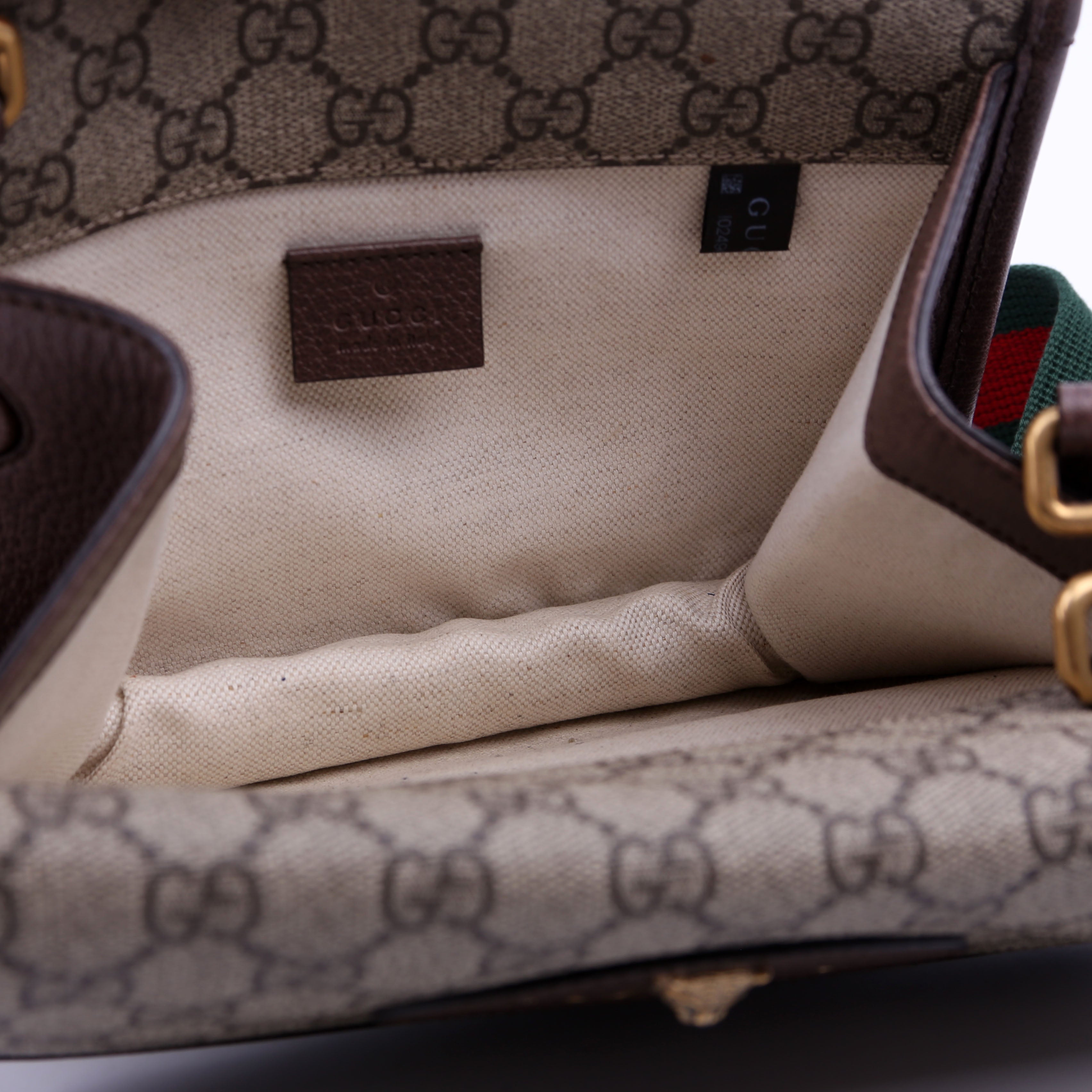 Gucci 501050 GG Supreme Neo Messenger Small Brown