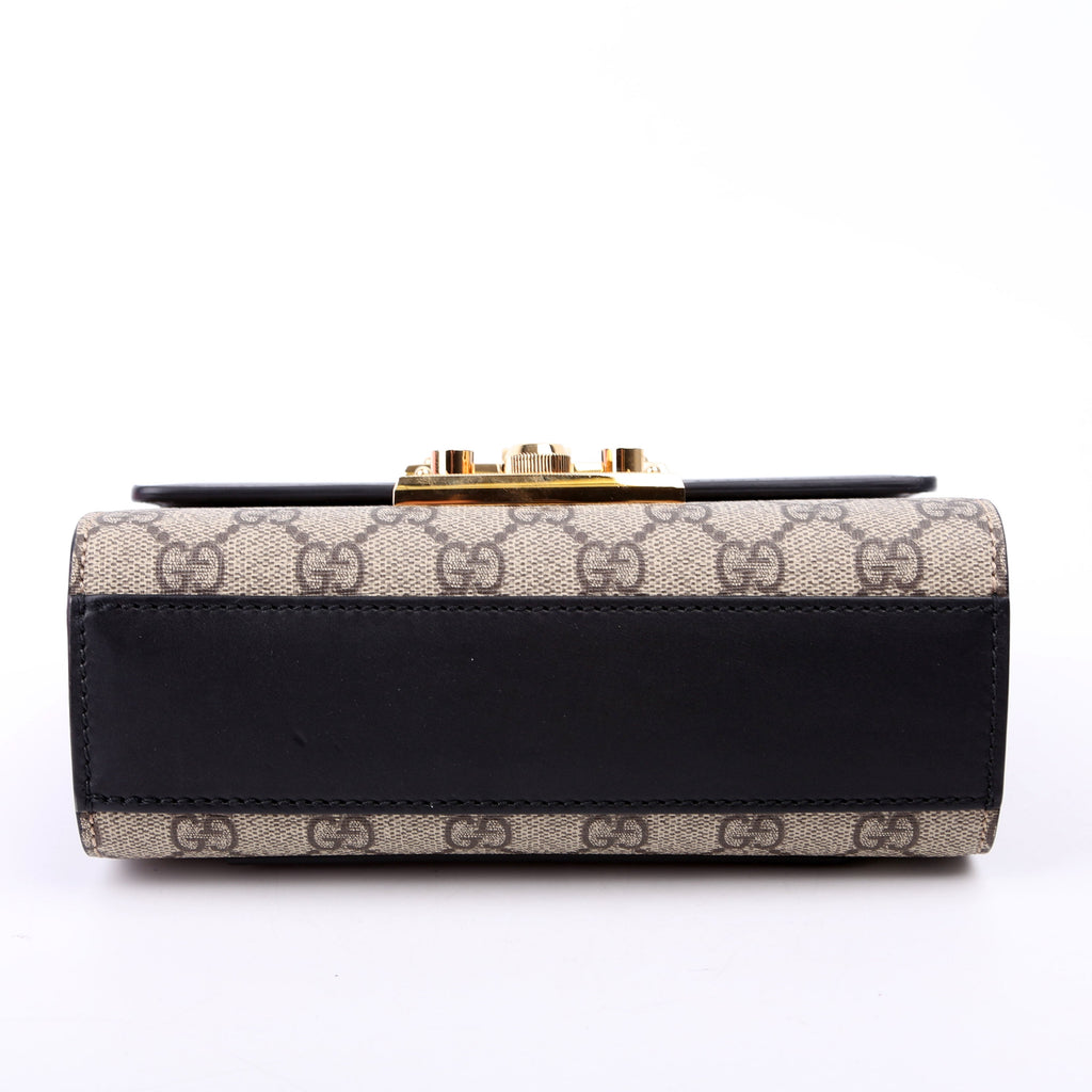 409487 Padlock GG Supreme Small Black