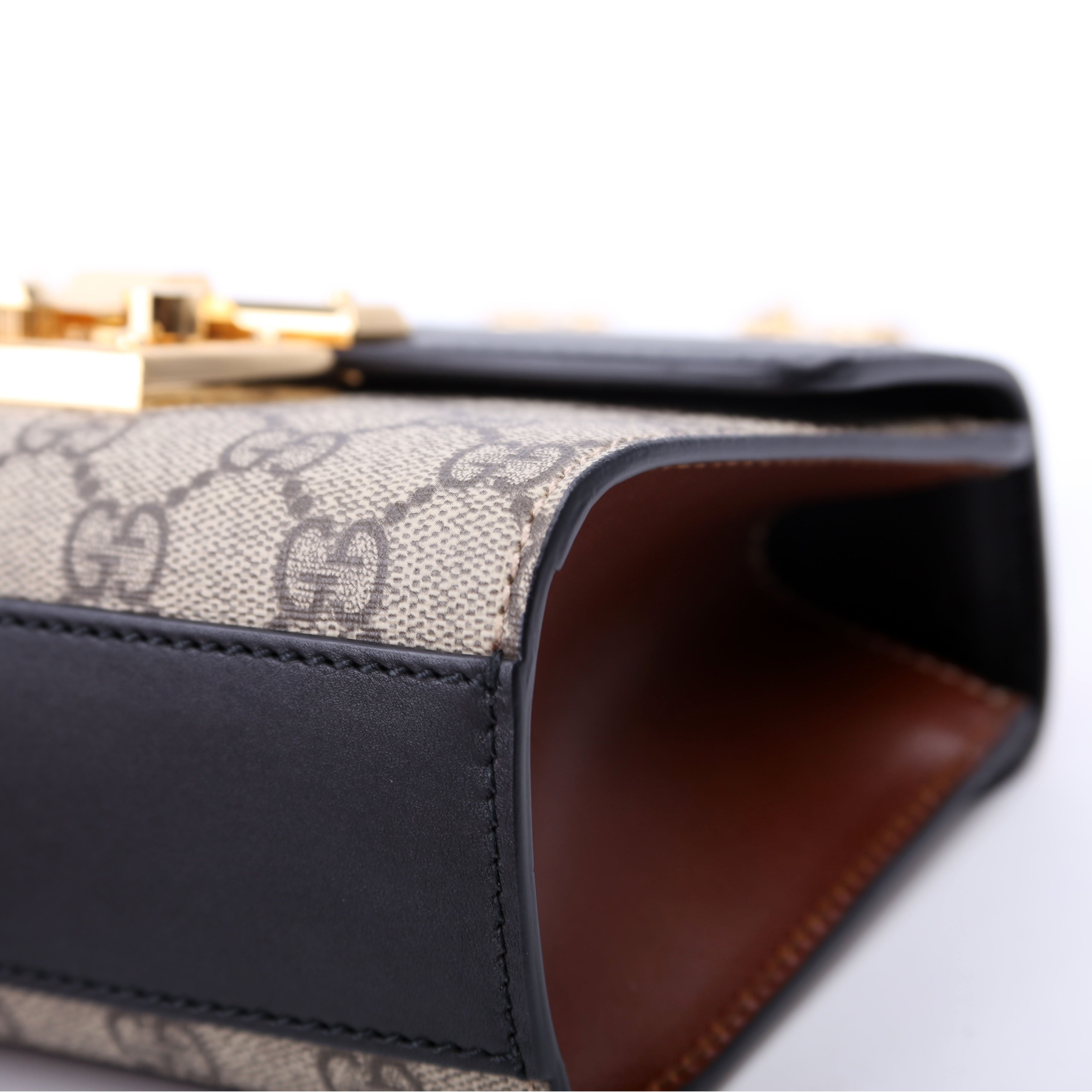 409487 Padlock GG Supreme Small Black