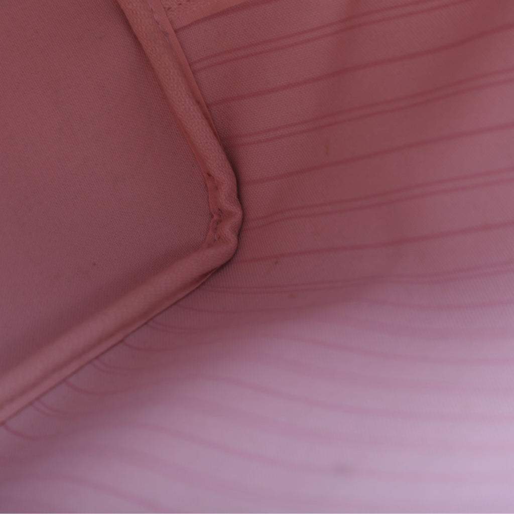 Neverfull With Wallet MM Damier Azur Pink
