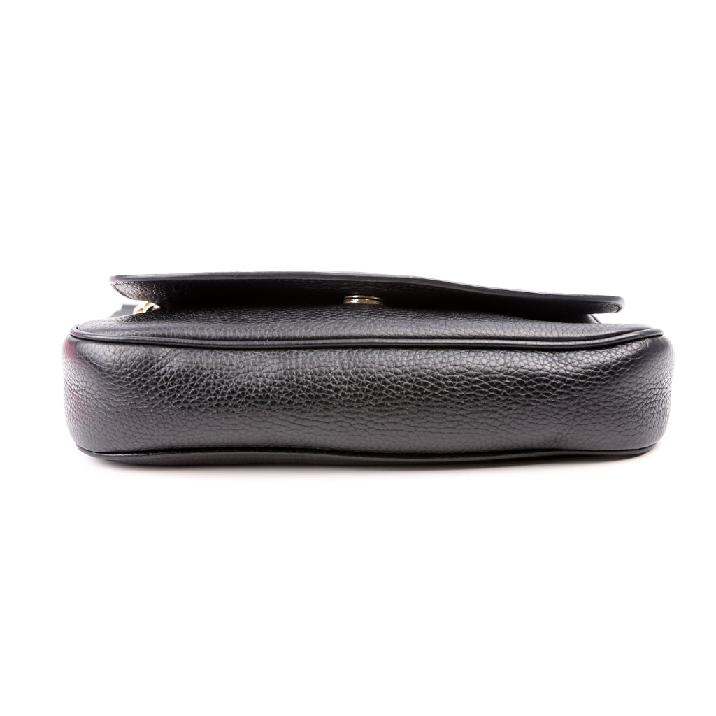 336752 Soho Chain Crossbody Medium Black
