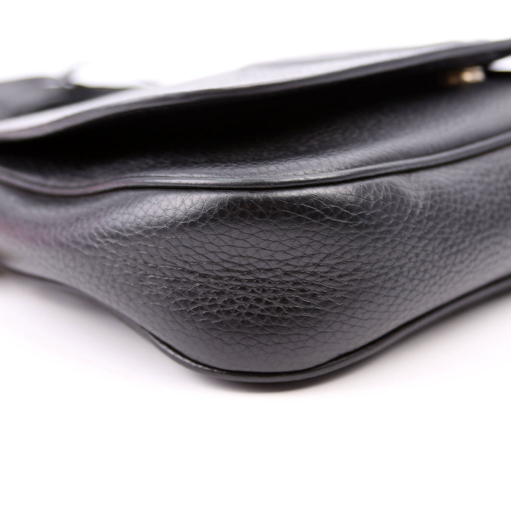 336752 Soho Chain Crossbody Medium Black