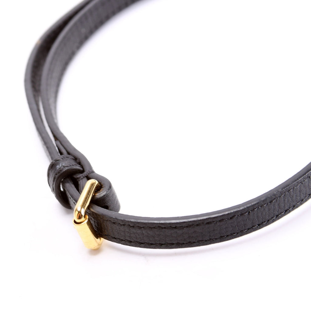 Hampshire Wallet On Chain Leather Black/Brown
