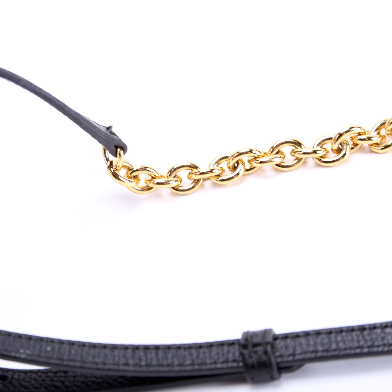 Hampshire Wallet On Chain Leather Black/Brown