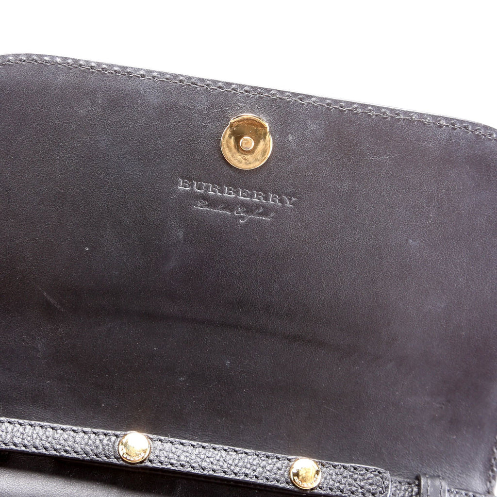 Hampshire Wallet On Chain Leather Black/Brown