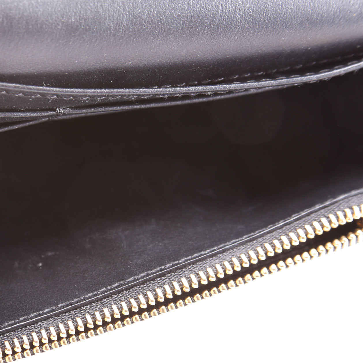 Hampshire Wallet On Chain Leather Black/Brown