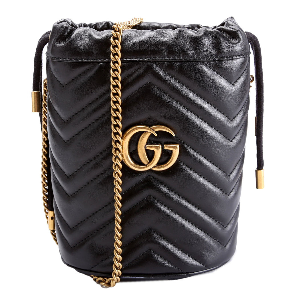 575163 Marmont Mini Bucket Black