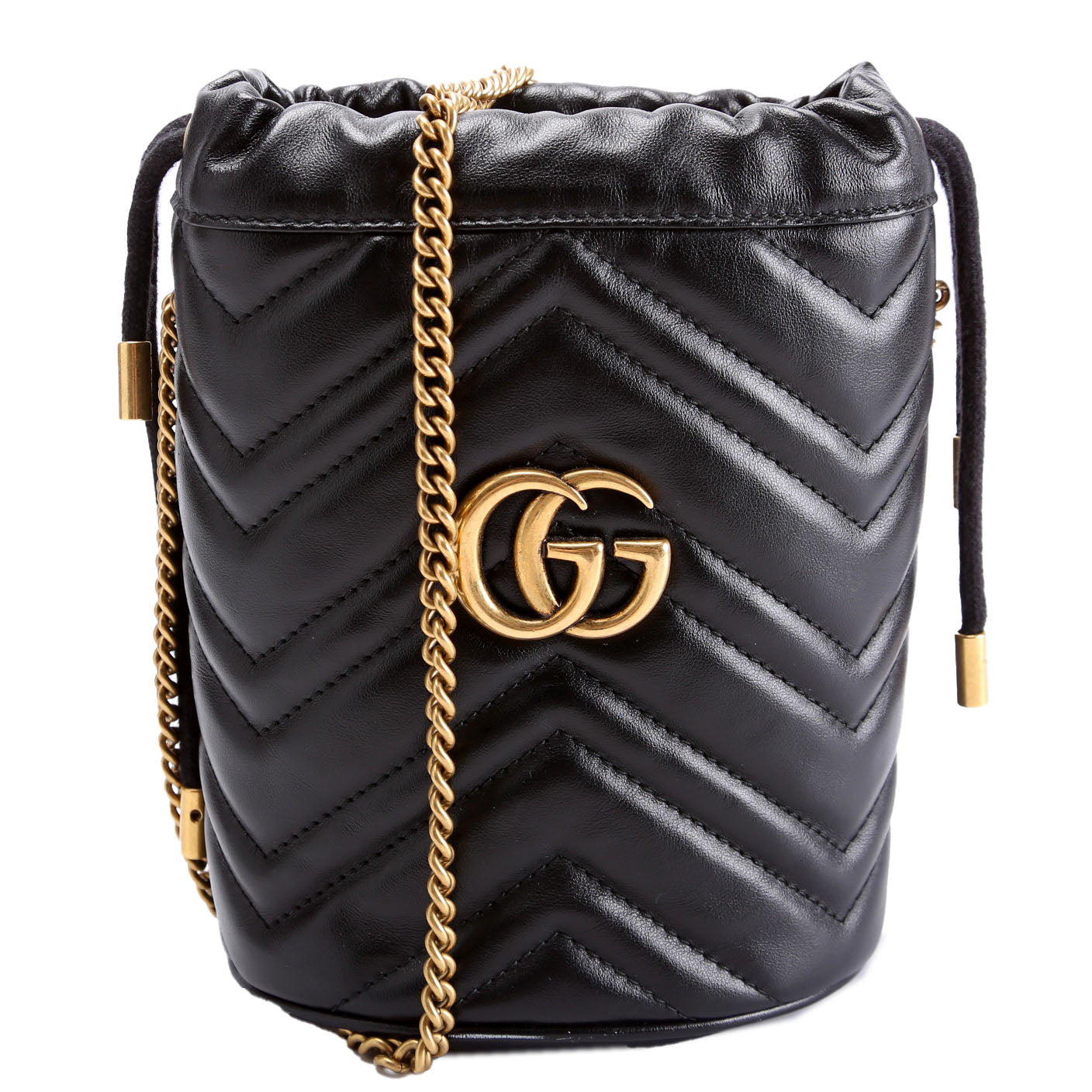 575163 Marmont Mini Bucket Black