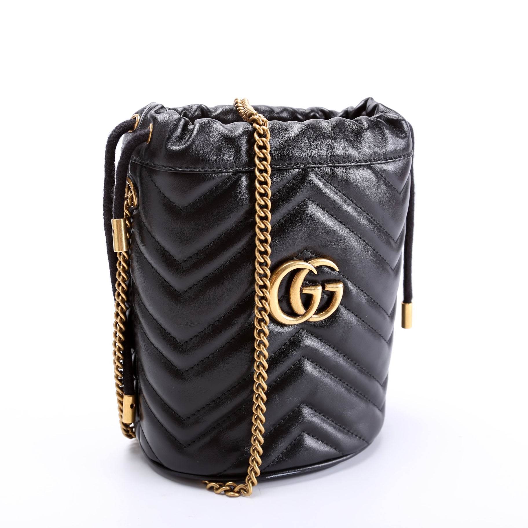 575163 Marmont Mini Bucket Black